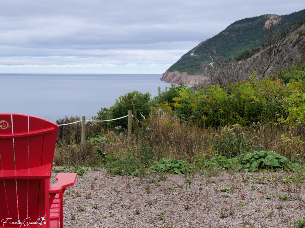 Red Chair at Cap Rouge Cape Breton Highlands   @FanningSparks