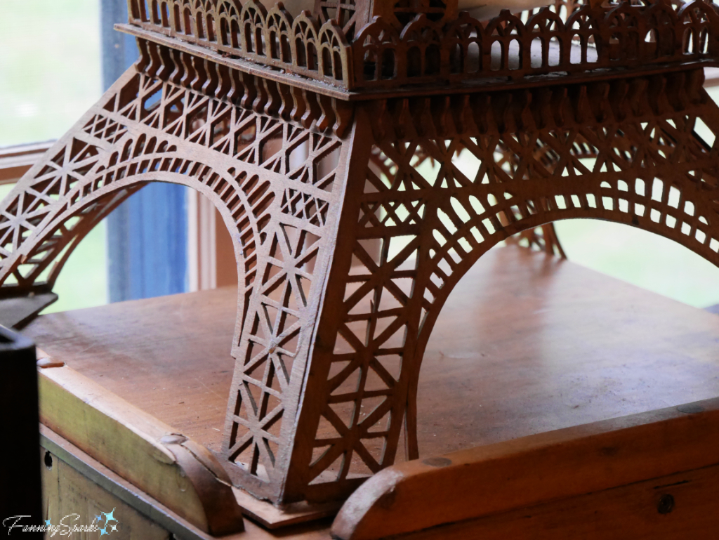 Model Eiffel Tower at Myles From Nowhere Antiques   @FanningSparks