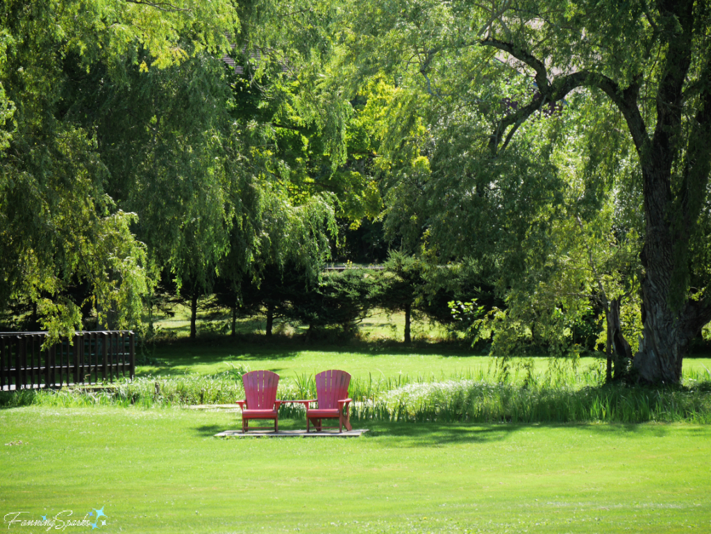 Red Chairs at Grand-Pré National Historic Site  @FanningSparks