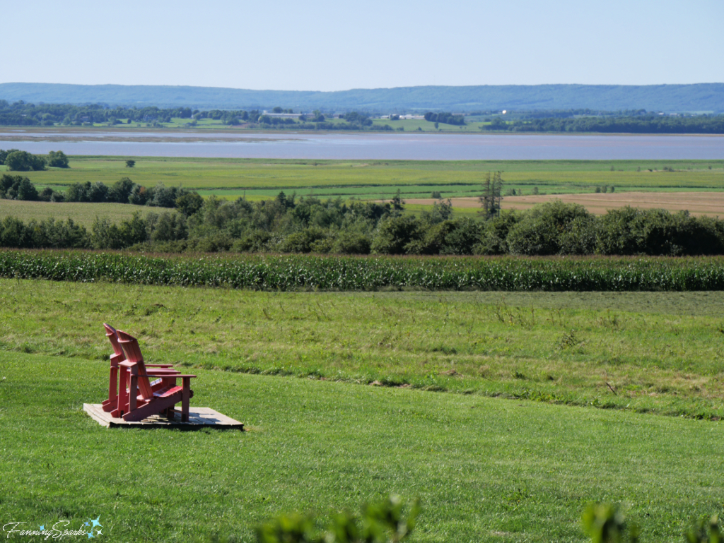 Red Chairs at UNESCO Landscape of Grand-Pré Site   @FanningSparks