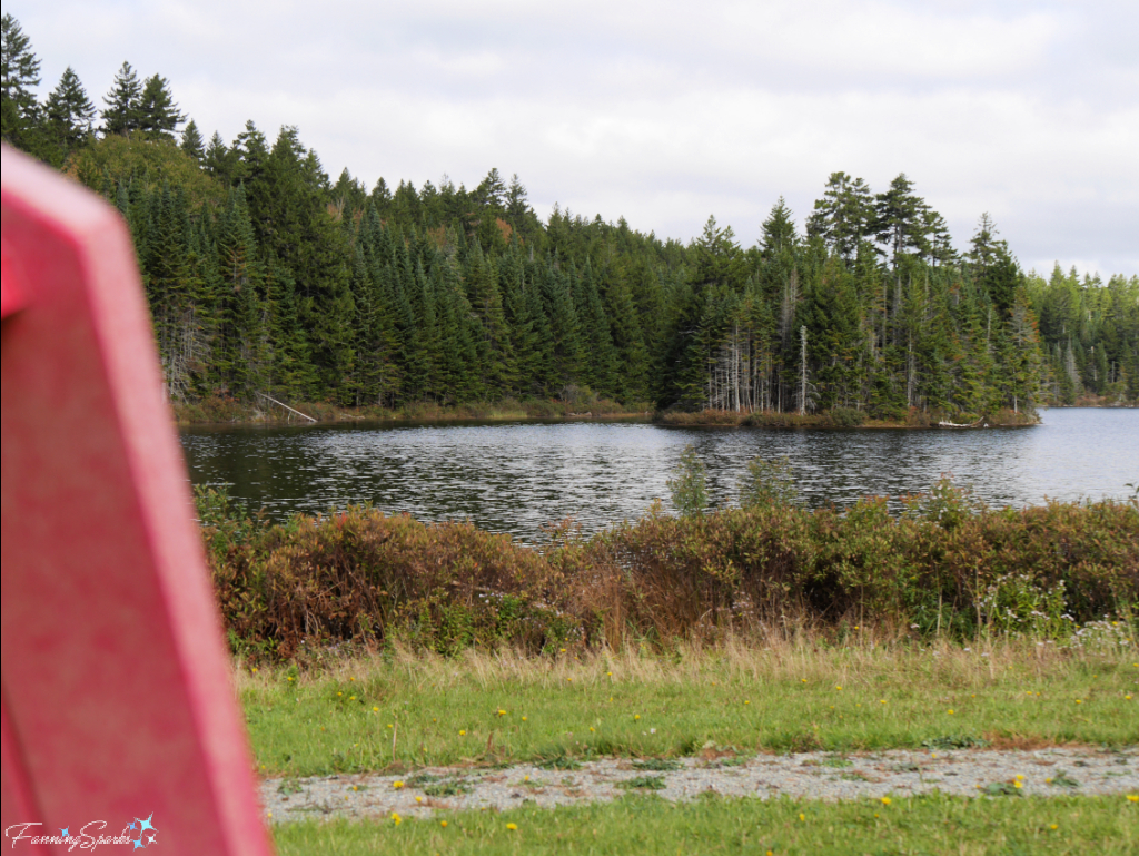 View from Red Chairs at Bennett Lake in Fundy National Park   @FanningSparks