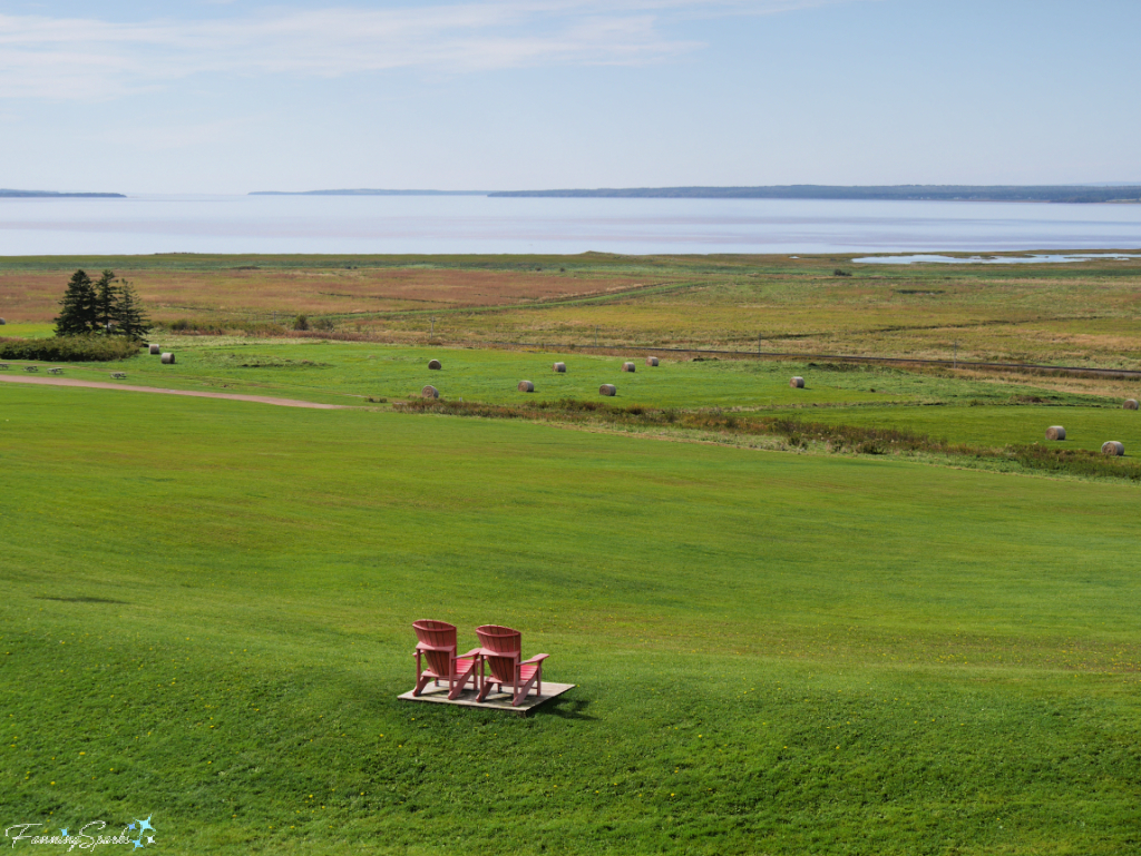 View from Red Chairs at Fort Beauséjour National Historic Site   @FanningSparks