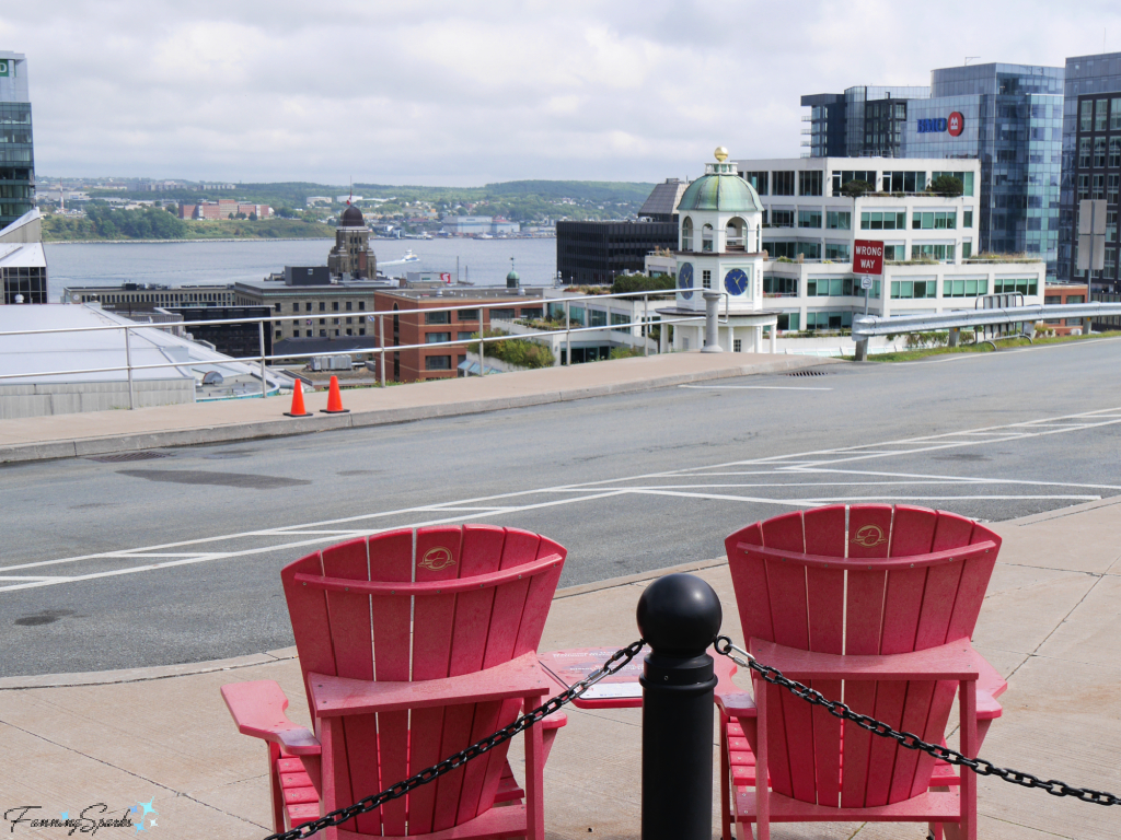 View of Halifax from Red Chairs at Halifax Citadel   @FanningSparks