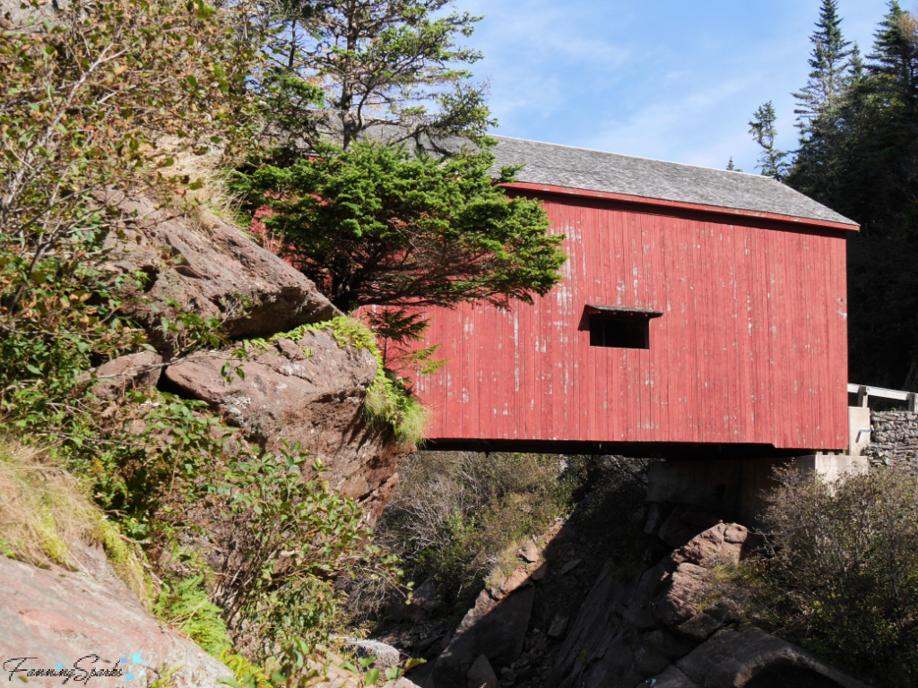 View of Point Wolfe Covered Bridge from Below   @FanningSparks