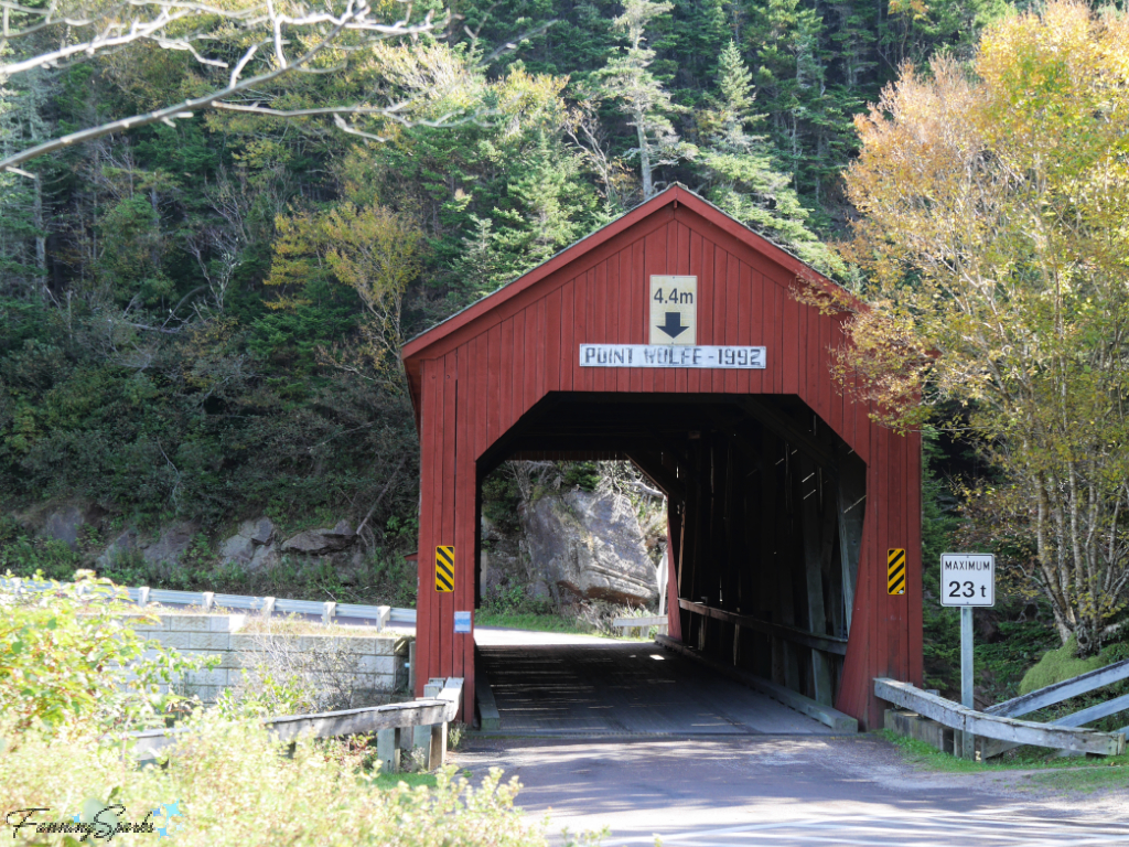 View of Point Wolfe Covered Bridge from Road   @FanningSparks