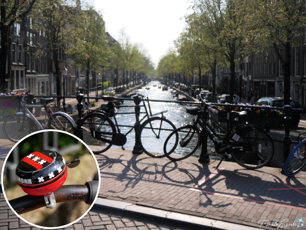 Bicycle Bell and Bikes in Amsterdam Netherlands   @FanningSparks