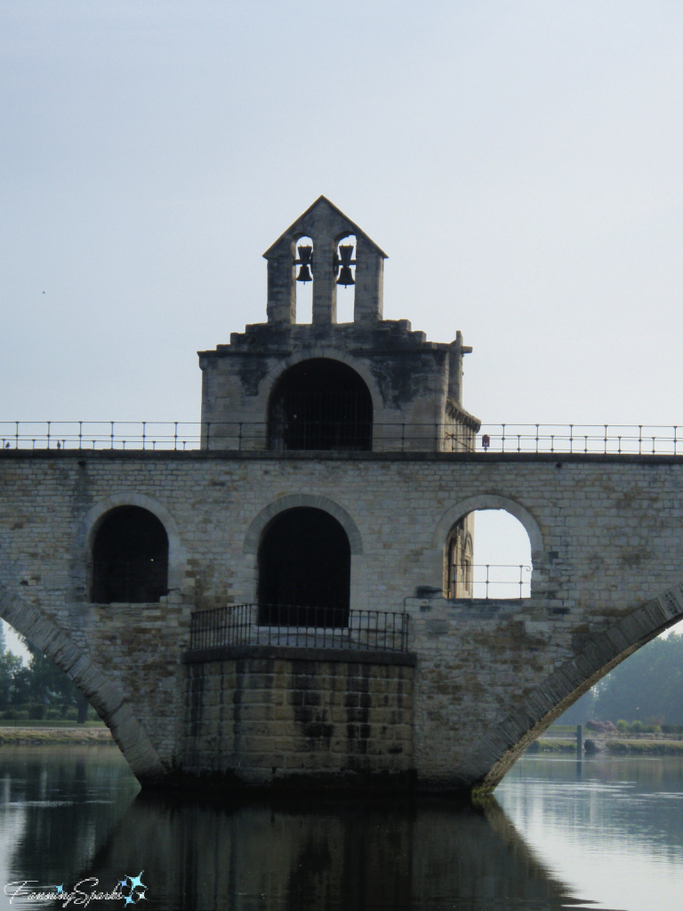 St Nichols Chapel on Avignon Bridge in France   @FanningSparks