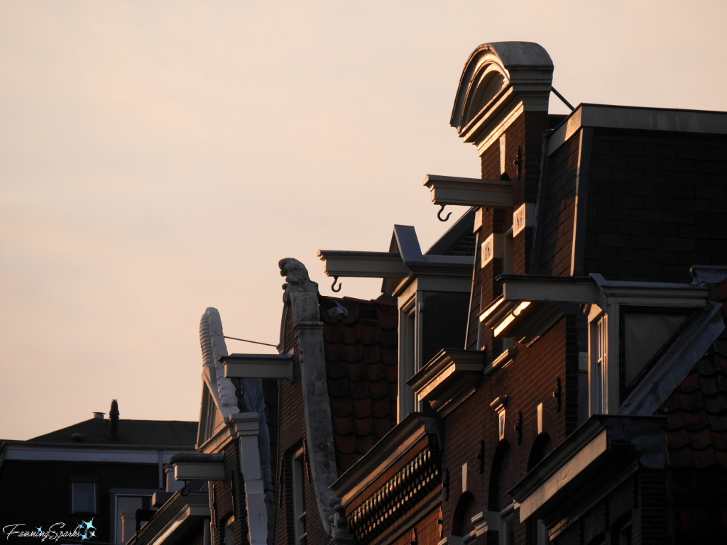 Sunlight on Amsterdam Canal Houses   @FanningSparks