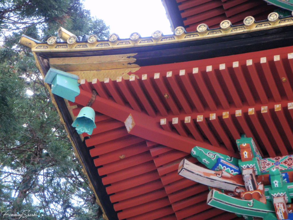 Wind-Bell on Five-Storied Pagoda at Nikko Toshogu Shrine in Nikko Japan   @FanningSparks