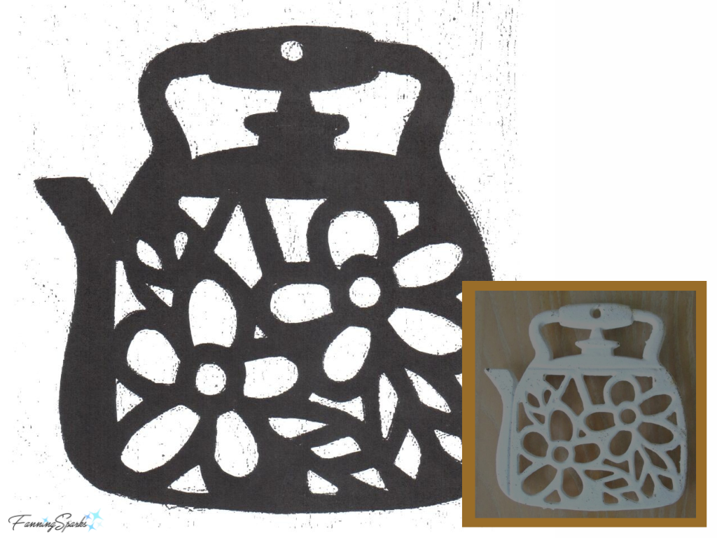 Initial Design for Teapot Trivet   @FanningSparks