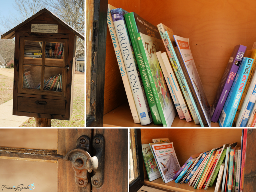 Little Free Library at Elm St Madison Georgia   @FanningSparks