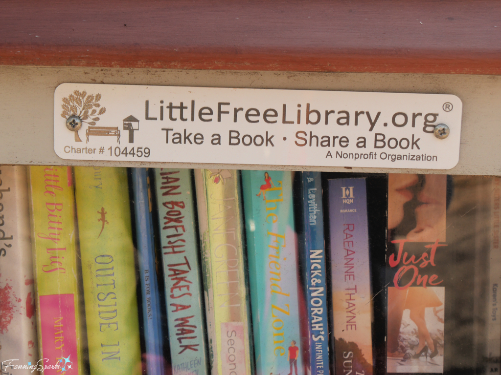 Take a Book Share a Book – Little Free Library at Poplar St Madison Georgia   @FanningSparks