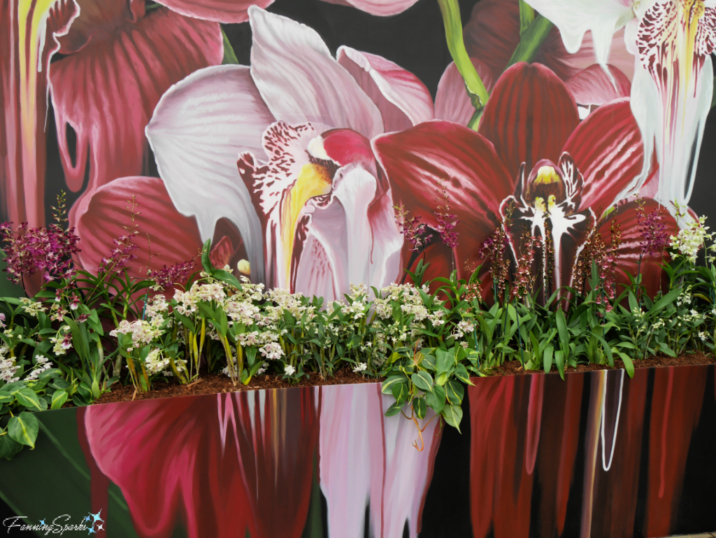 Conservatory Lobby at Atlanta Botanical Garden Orchid Daze   @FanningSparks