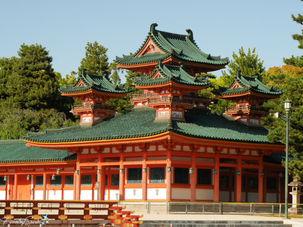 Heian Shrine in Kyoto Japan   @FanningSparks