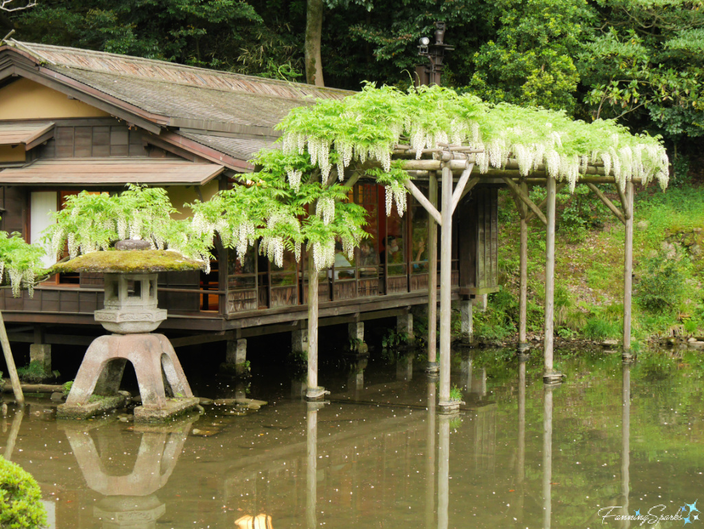 Tea House at Kenrokuen Gardens in Kanazawa Japan @FanningSparks