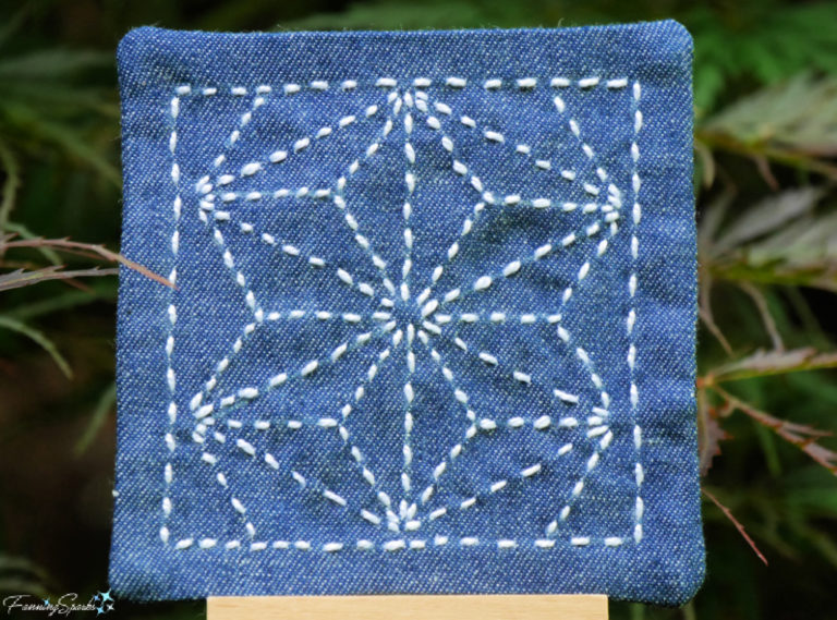 My Little Stab at Sashiko – FanningSparks