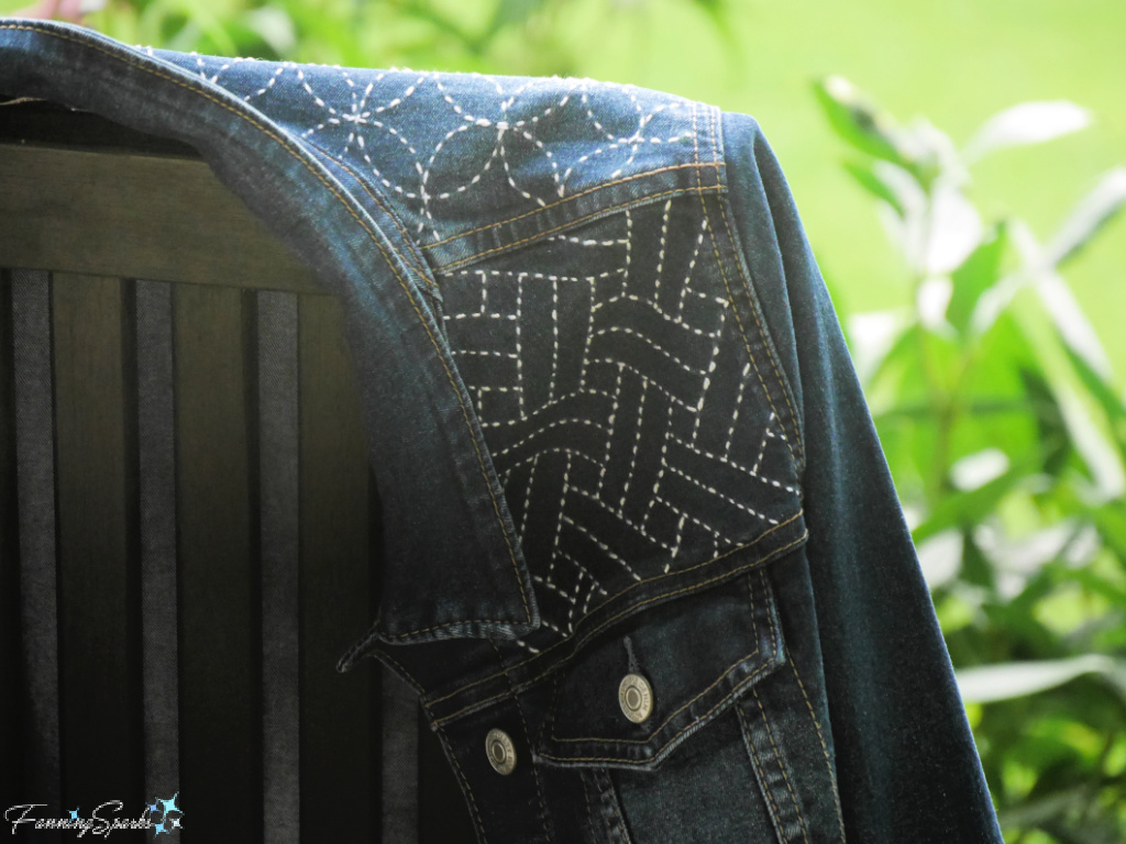 A Denim Jacket with Sashiko Flair – FanningSparks
