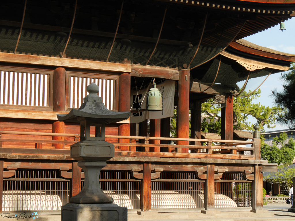 Stone Lantern at Zenkoji Temple in Nagano Japan   @FanningSparks