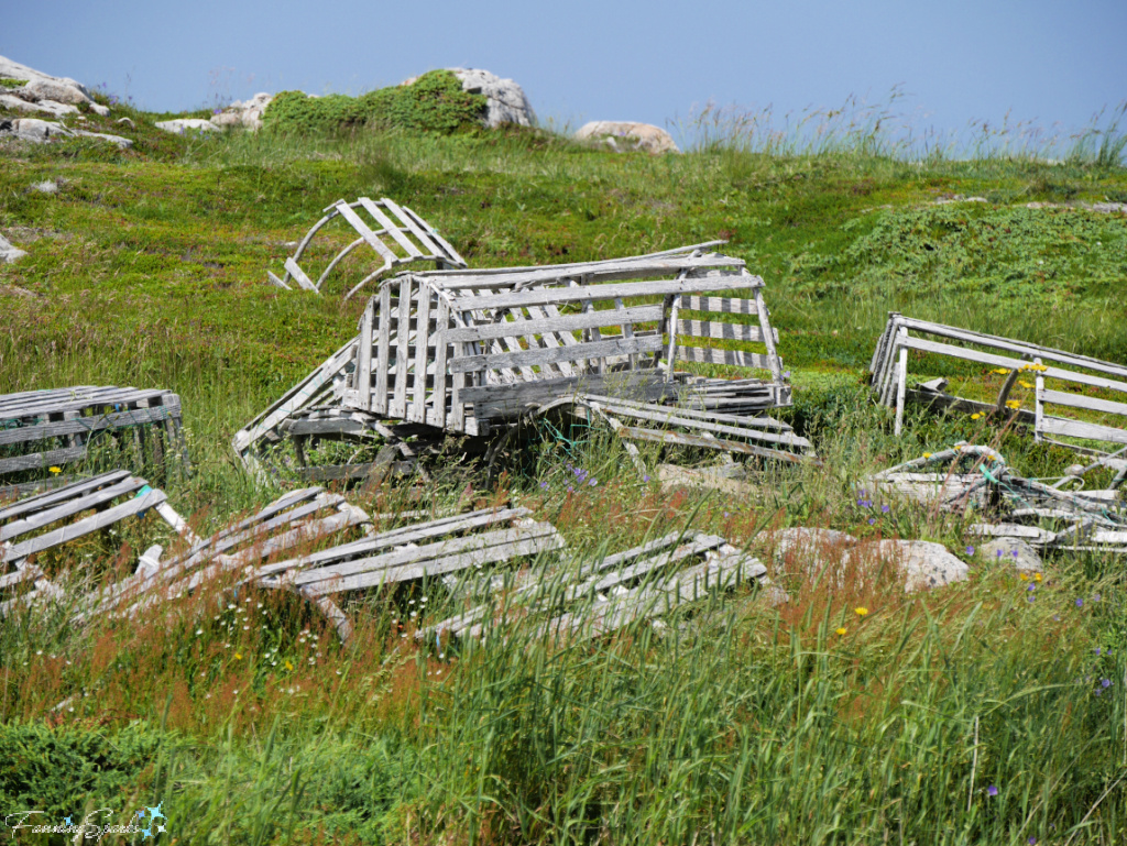 Abandoned Lobster Traps on Fogo Island Newfoundland   @FanningSparks