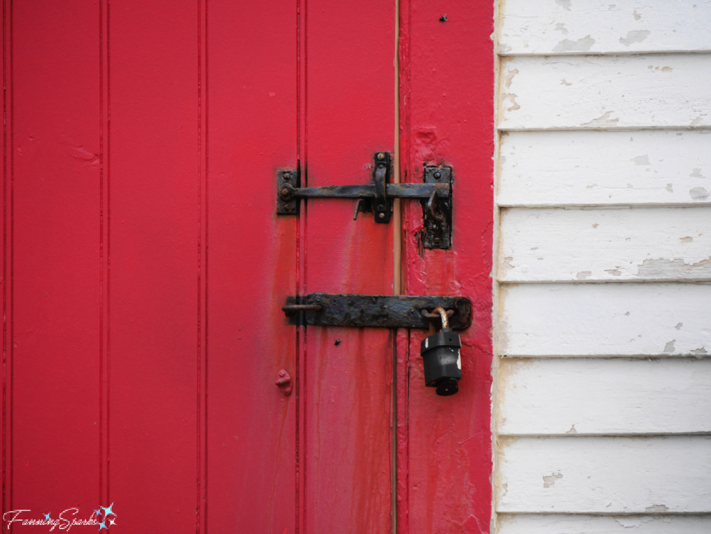 Red Door on Cape Bonavista Lighthouse Newfoundland   @FanningSparks