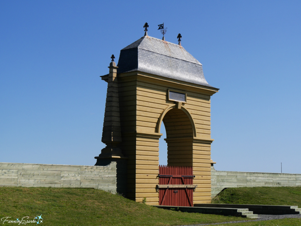 Frédéric Gate at Fortress Louisbourg   @FanningSparks