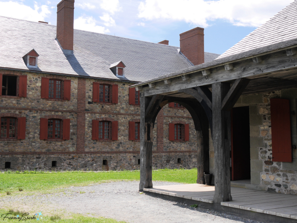 Place d’Armes Guardhouse at Fortress of Louisbourg   @FanningSparks