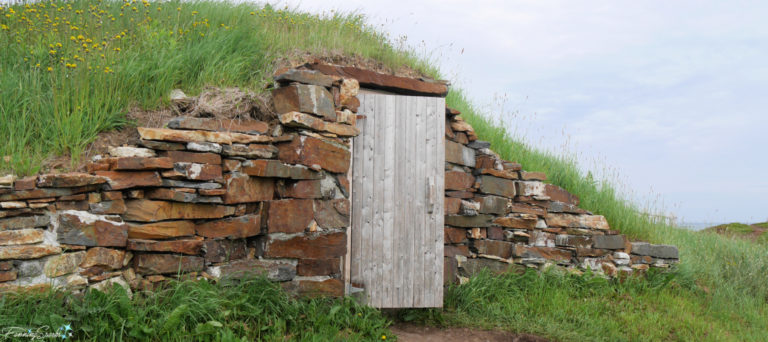 Root Cellar with Open Door in Elliston Newfoundland @FanningSparks