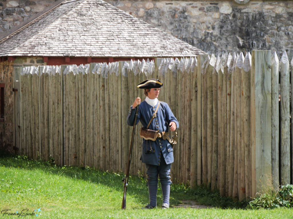 Soldier on Duty at Fortress of Louisbourg   @FanningSparks