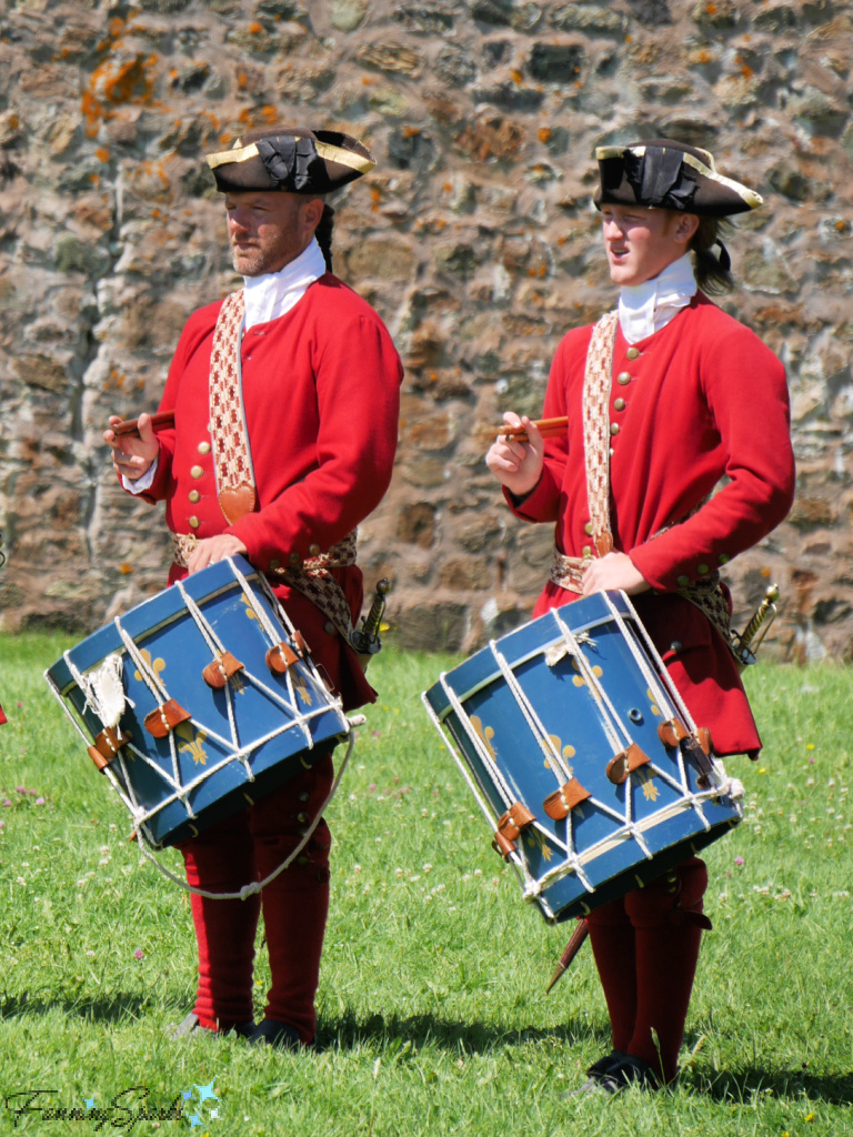 Soldiers Drumming at Fortress Louisbourg   @FanningSparks