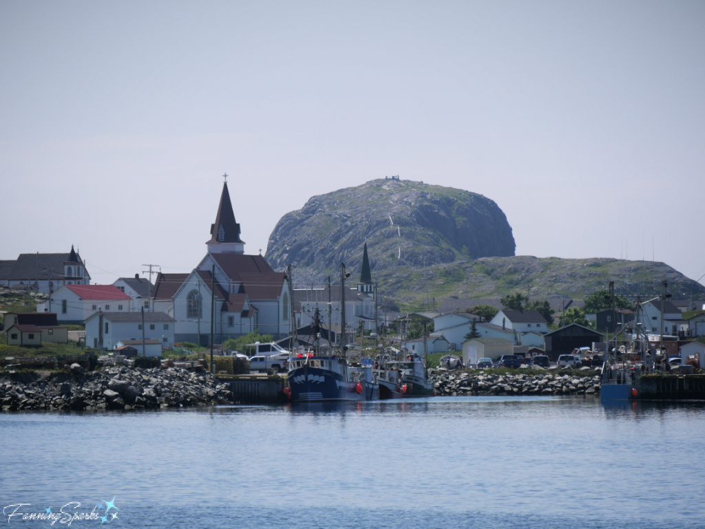 Town of Fogo with Brimstone Head in Newfoundland   @FanningSparks