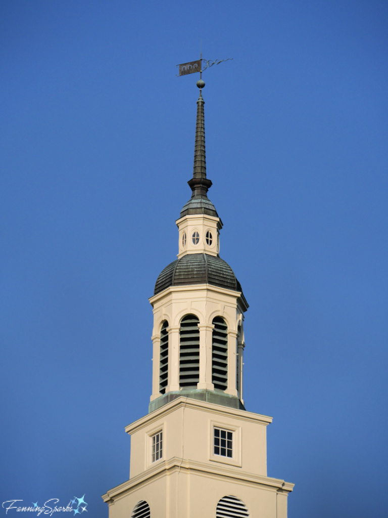 Banner Weather Vane on Berea College Danforth Chapel   @FanningSparks