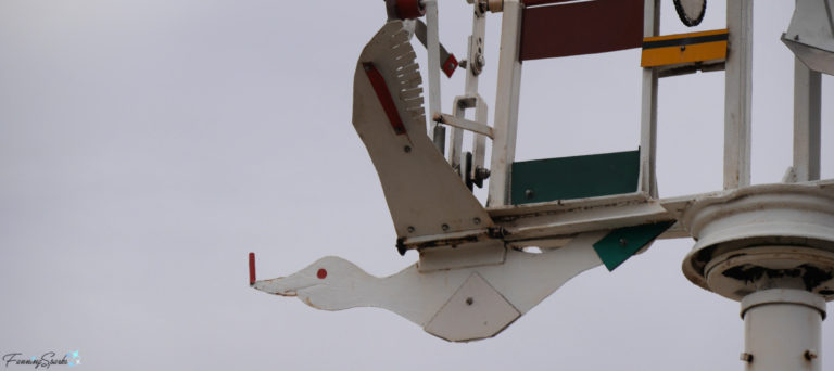 Flying Duck Whirligig by Vollis Simpson at Whirligig Park in Wilson NC @FanningSparks