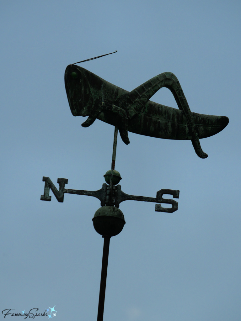 Grasshopper Weather Vane at Leu Gardens Orlando Florida   @FanningSparks