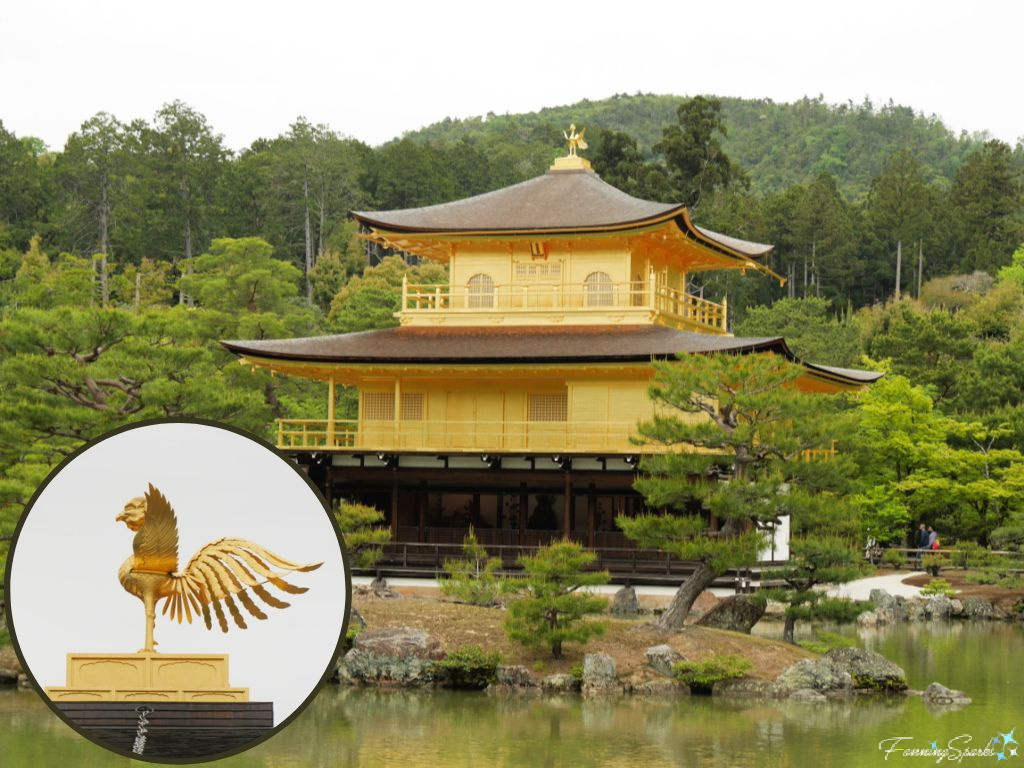 Phoenix on Kinkaku-ji Golden Temple in Kyoto Japan   @FanningSparks