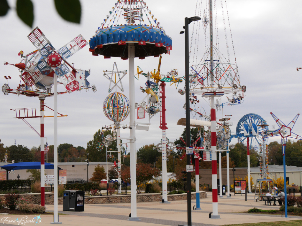 Vollis Simpson Whirligig Park in Wilson NC   @FanningSparks