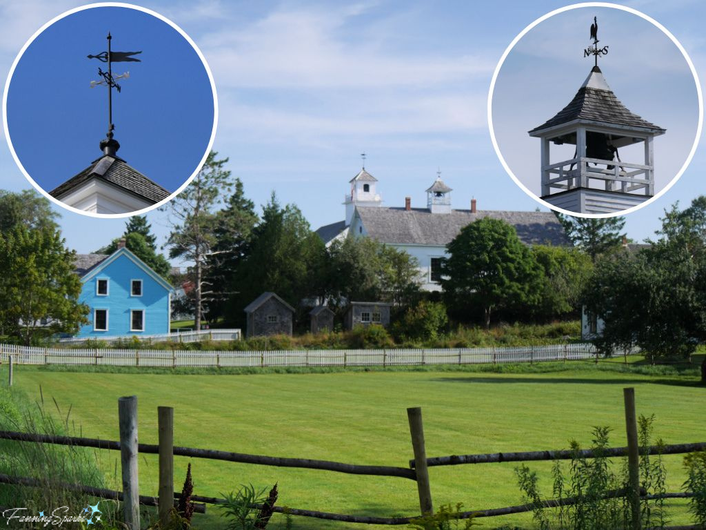 Weather Vanes in Sherbrooke Village 1867 Museum in Nova Scotia   @FanningSparks