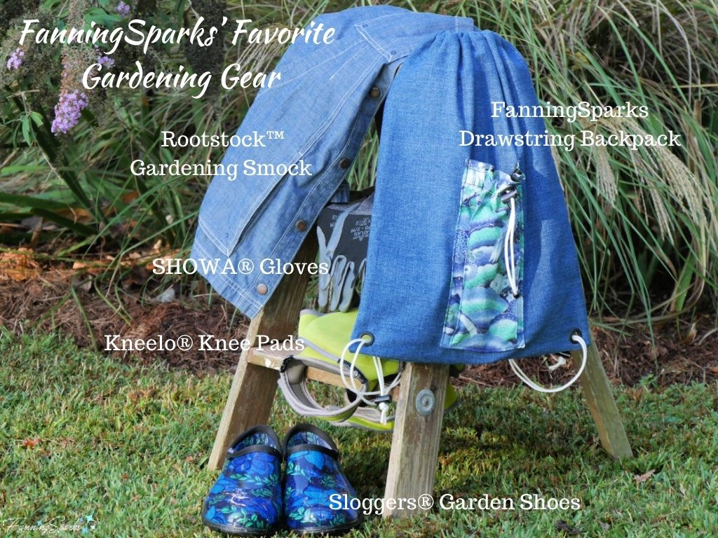 FanningSparks Favorite Gardening Gear Image   @FanningSparks