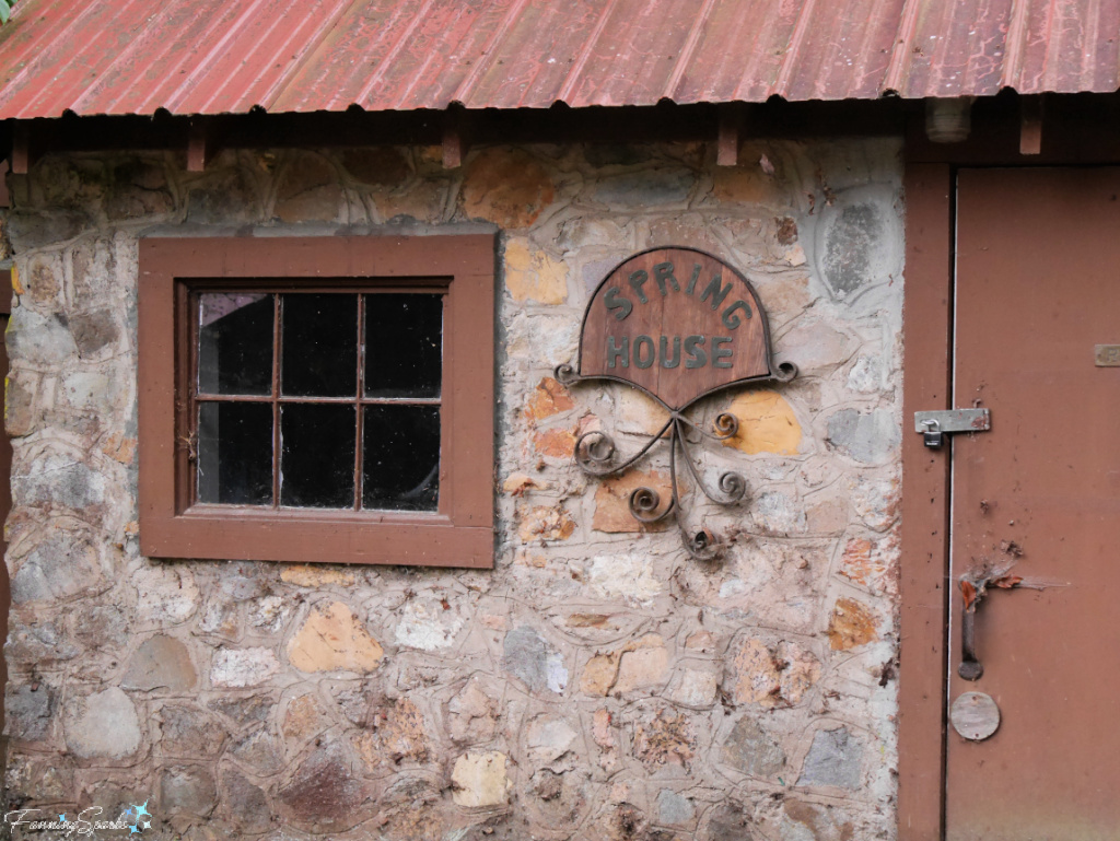 Spring House Sign at John J Campbell Folk School   @FanningSparks