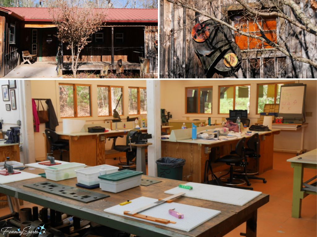 DX Ross Jewelry and Metals Studio at John C Campbell Folk School   @FanningSparks