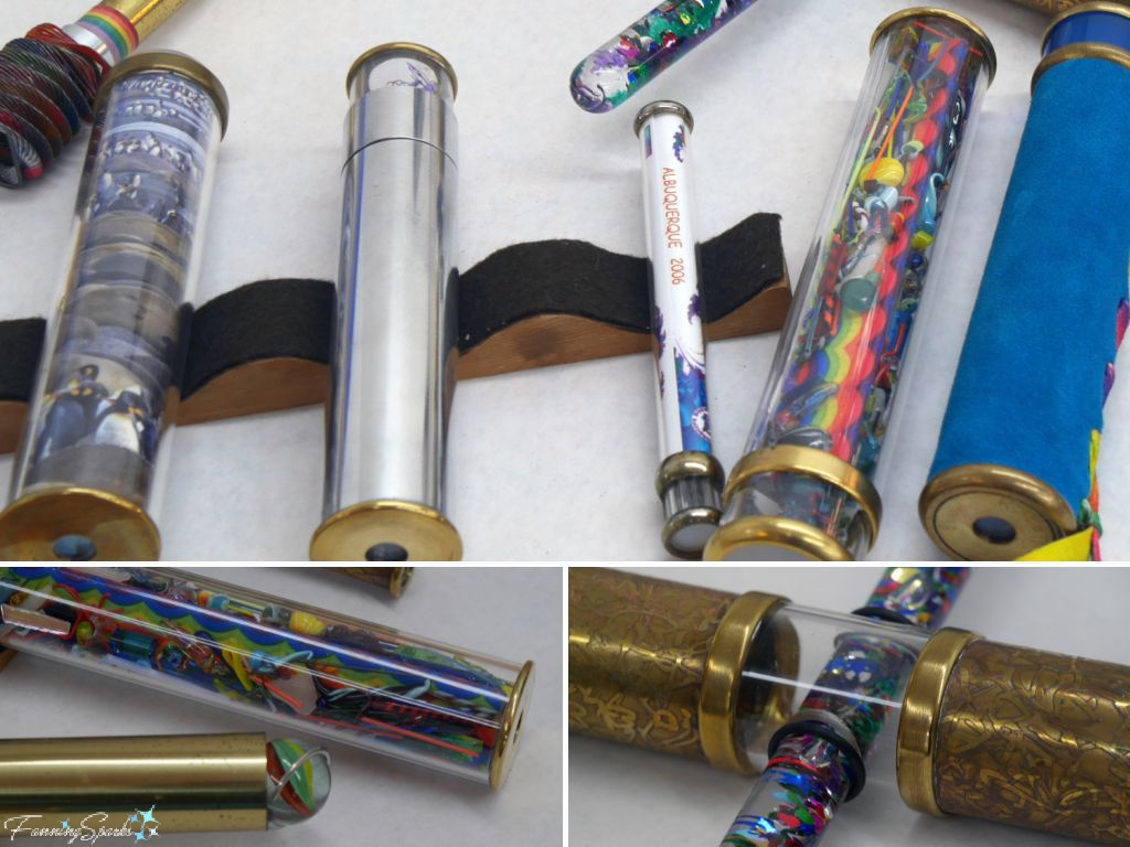 Variety of Kaleidoscopes by Scott Cole   @FanningSparks