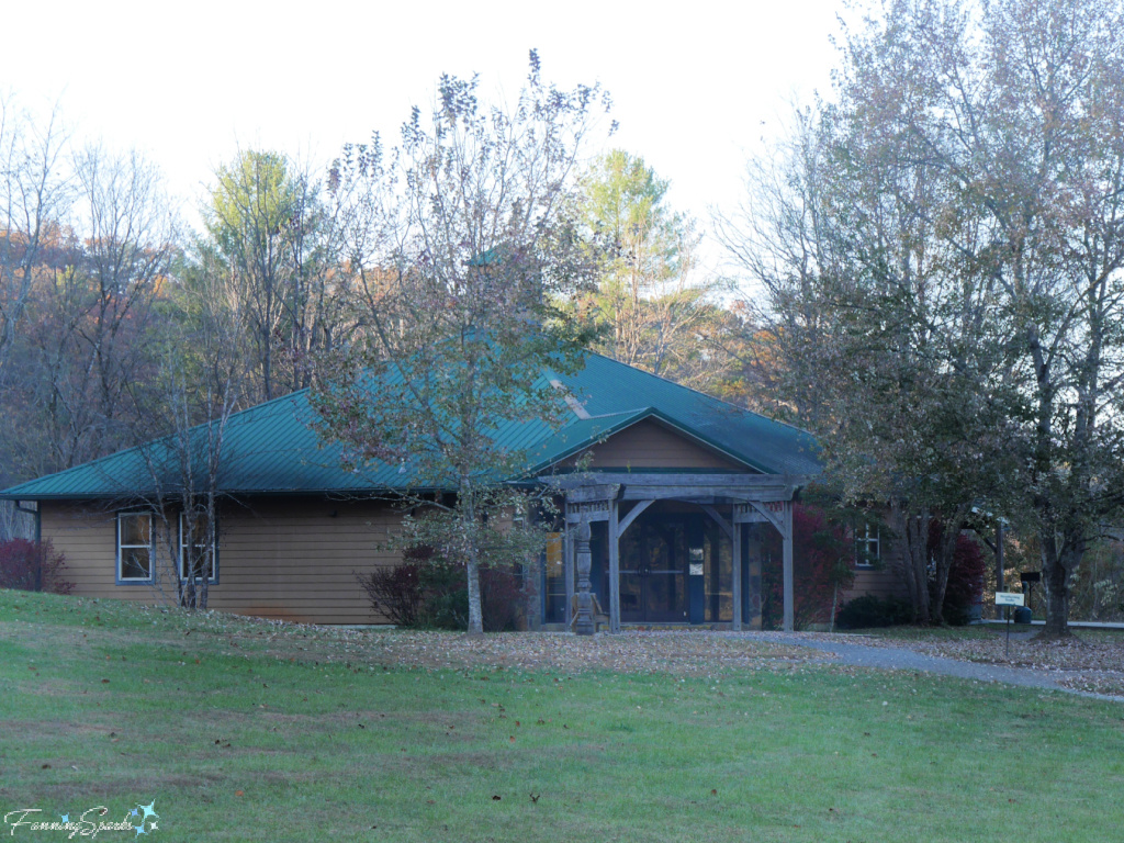 Willard Baxter Woodturning Studio at John C Campbell Folk School   @FanningSparks