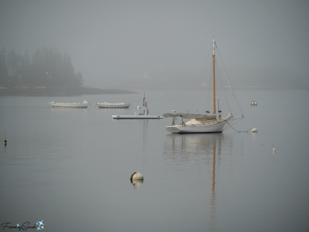Foggy Morning in Boothbay Harbor Maine   @FanningSparks
