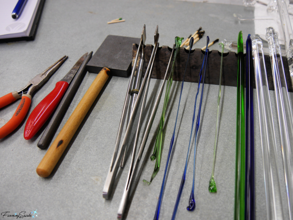 My Tools and Glass Supplies for Flamework Glass   @FanningSparks