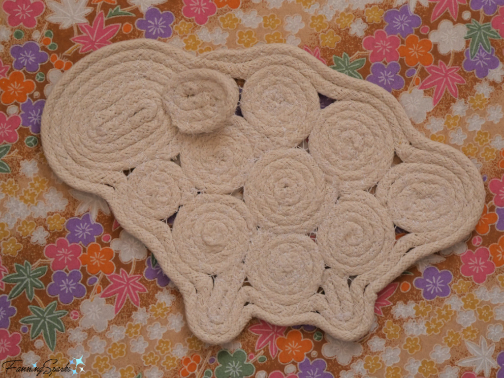 Completed Sheep-Shaped Rope Coaster   @FanningSparks