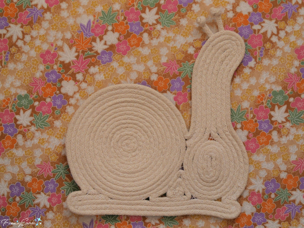 Completed Snail-Shaped Rope Coaster   @FanningSparks