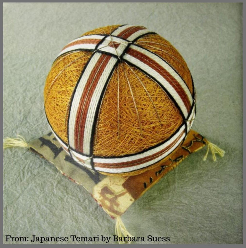 Autumn Moon from Japanese Temari by Barbara Suess   @FanningSparks