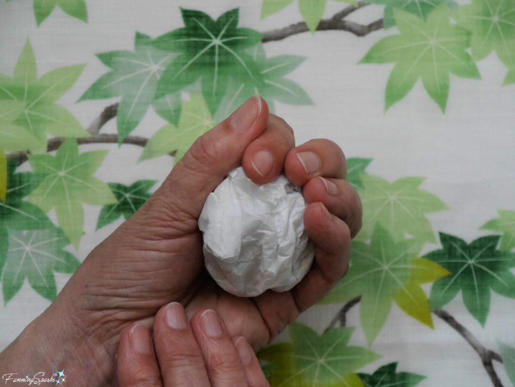 Shaping My Temari Ball Core into a Sphere   @FanningSparks