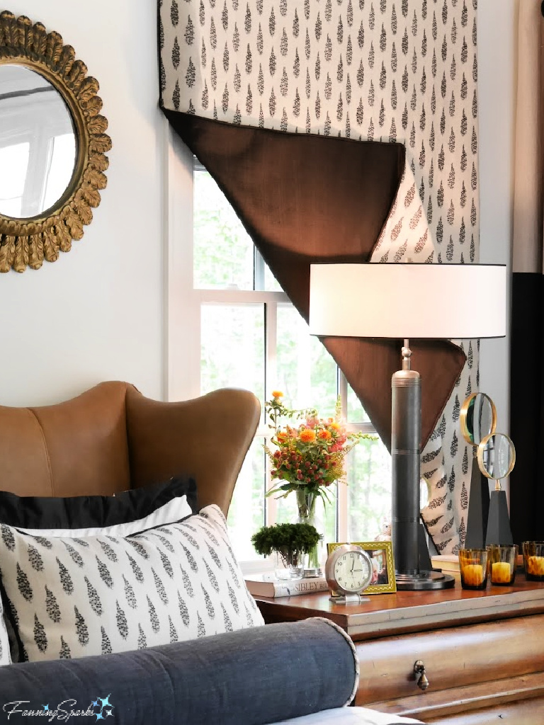 Tall Bedside Lamp at Senoia Southern Living Idea House 2015   @FanningSparks