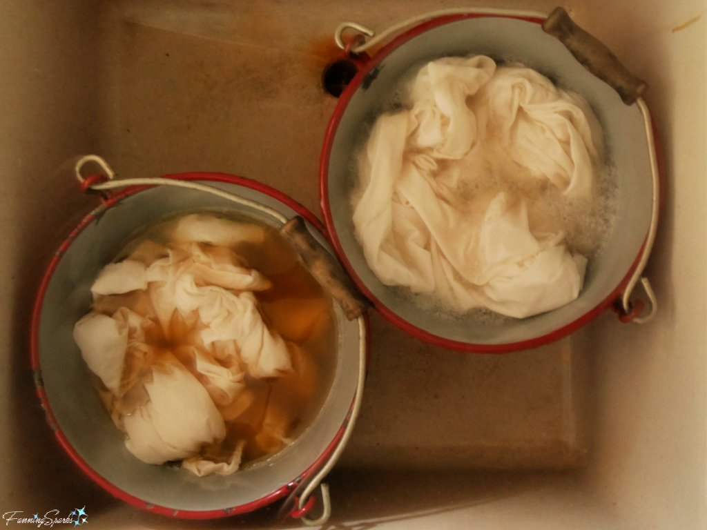 Soaking Cotton Fabric to Mordant   @FanningSparks