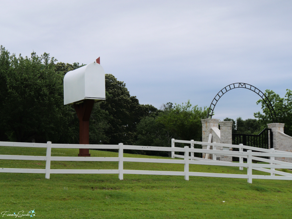 Super-sized Joroleman Design Mailbox in Georgia Field   @FanningSparks